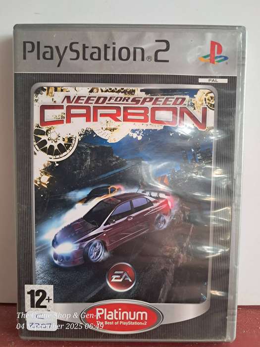 PS2 NEED FOR SPEED : CARBON (PLATINUM) + MANUAL