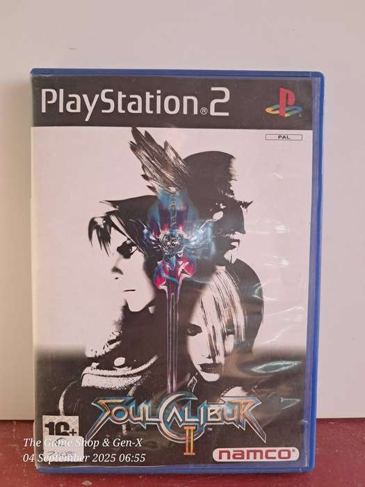 PS2 SOUL CALIBER II - NO MANUAL