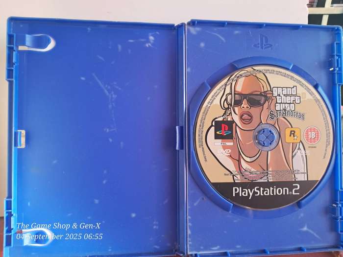 PS2 Grand Theft Auto : San Andreas - No Manual