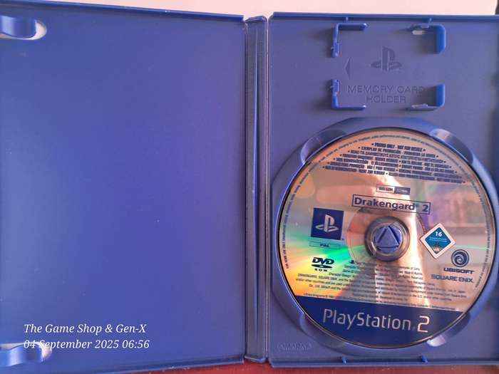 PS2 DRAKENGARD 2 (RE-PRINTED ARTWORK) PROMO DISC
