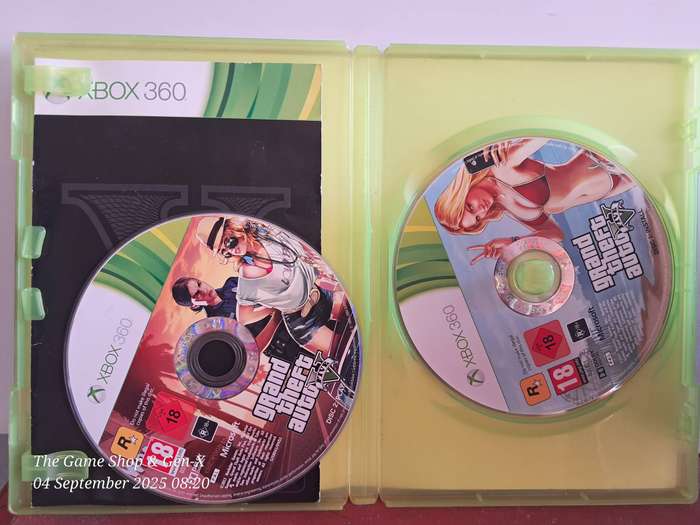 XBOX 360 GRAND THEFT AUTO 5 - CIB
