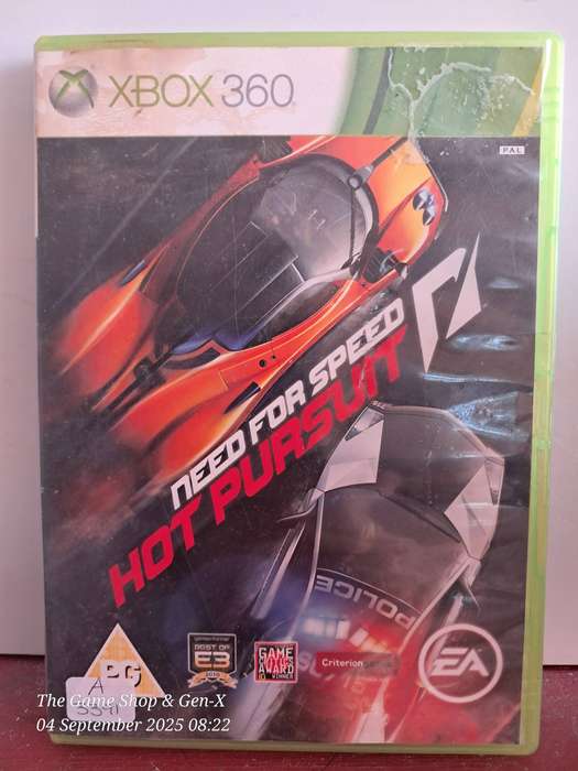 XBOX 360 NEED FOR SPEED : HOT PURSUIT + MANUAL