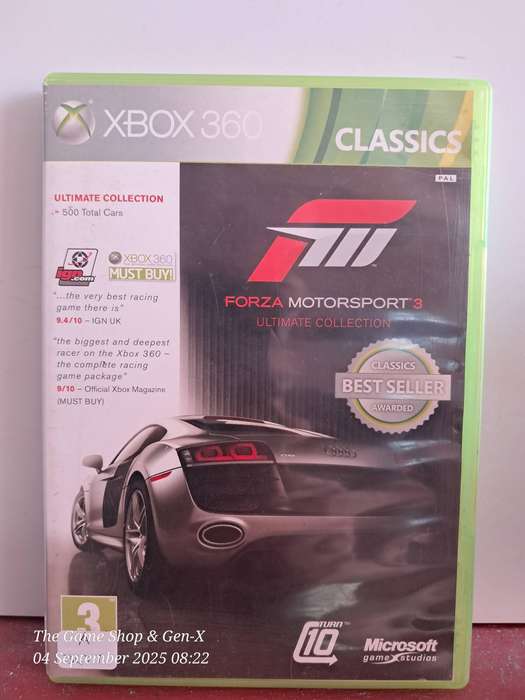 XBOX 360 FORZA MOTORSPORT 3 (ULTIMATE COLLECTION) - CIB