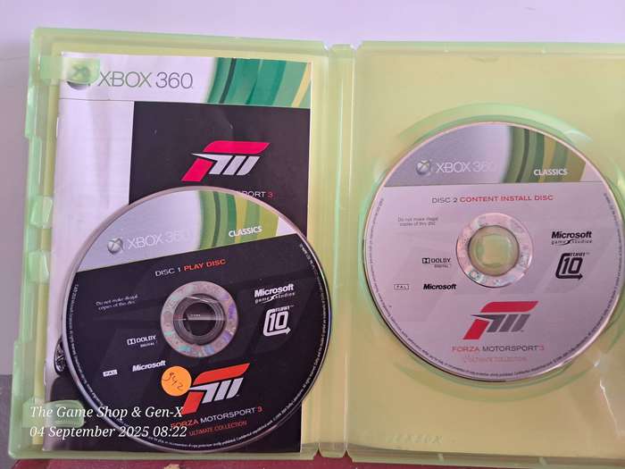 XBOX 360 FORZA MOTORSPORT 3 (ULTIMATE COLLECTION) - CIB