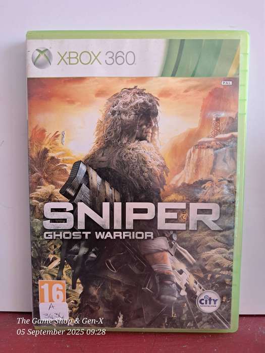 XBOX 360 SNIPER GHOST WARRIOR - CIB