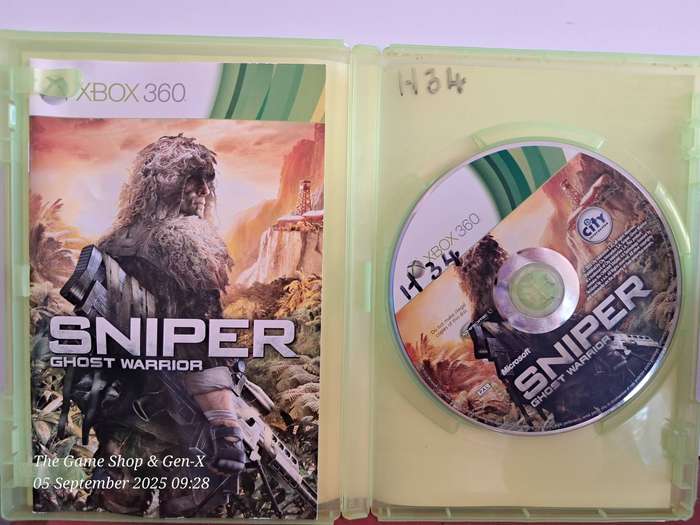 XBOX 360 SNIPER GHOST WARRIOR - CIB