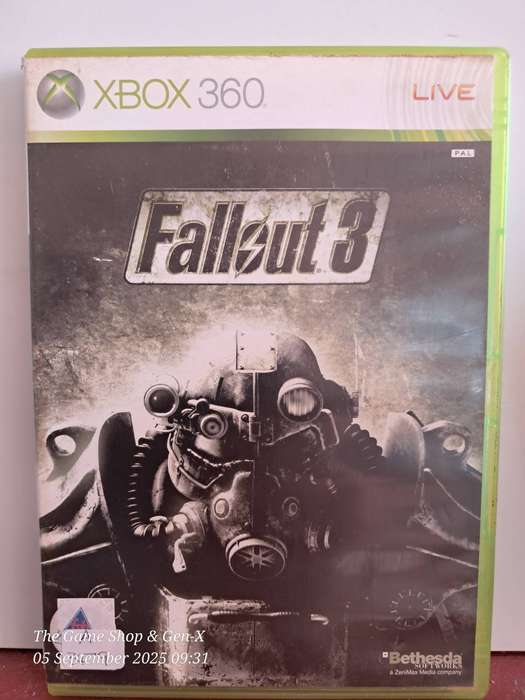 XBOX 360 FALLOUT 3 + MANUAL