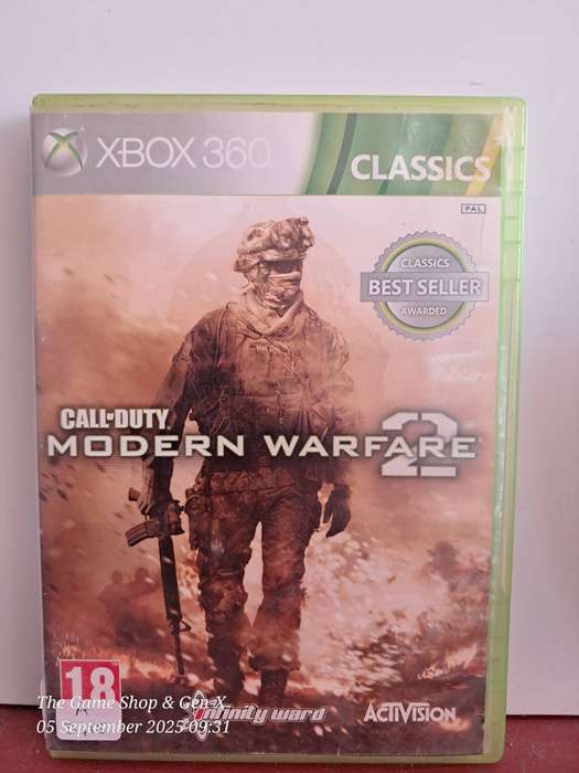 XBOX 360 CALL OF DUTY : MODERN WARFARE 2 + MANUAL
