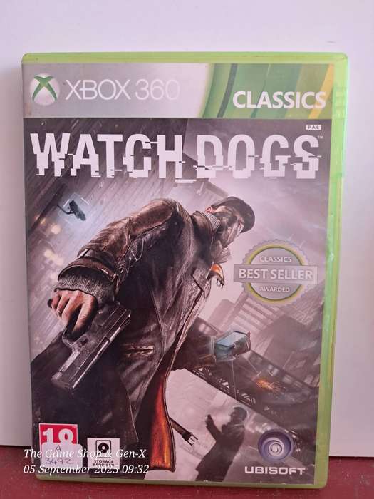 XBOX 360 WATCHDOGS - CIB