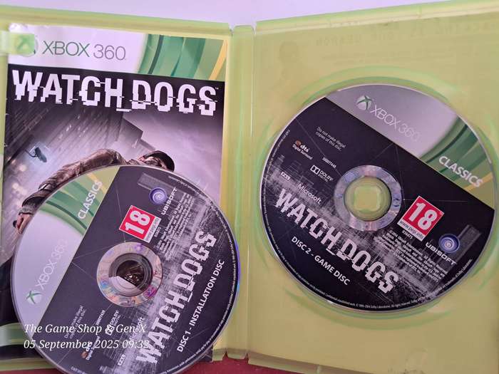 XBOX 360 WATCHDOGS - CIB