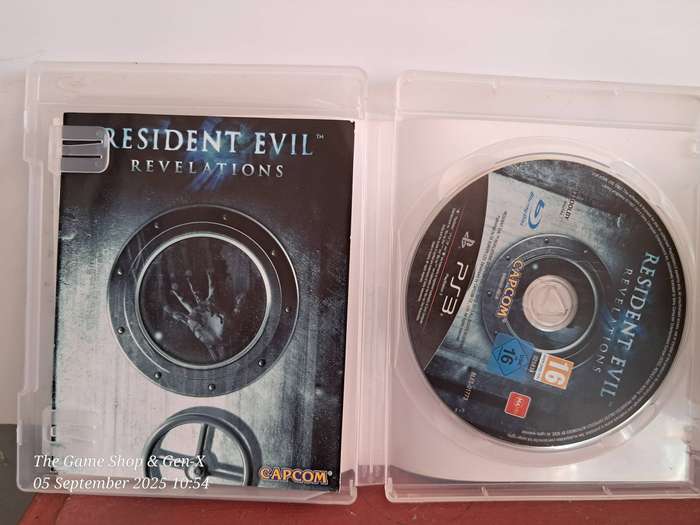 PS3 RESIDENT EVIL REVELATIONS - CIB