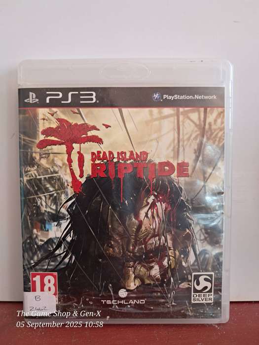 PS3 DEAD ISLAND : RIPTIDE + MANUAL