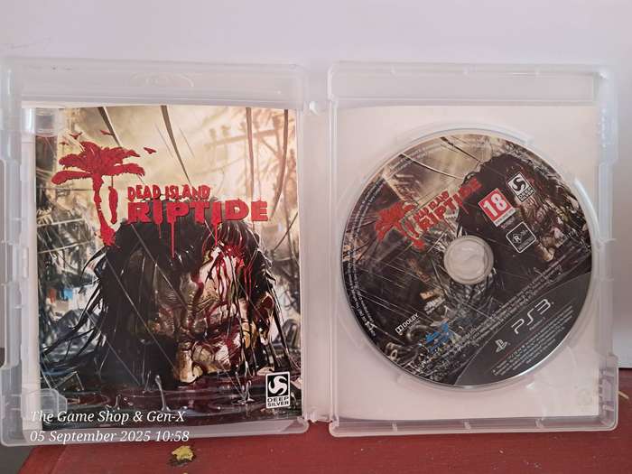 PS3 DEAD ISLAND : RIPTIDE + MANUAL
