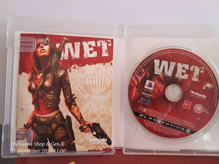 PS3 WET + MANUAL