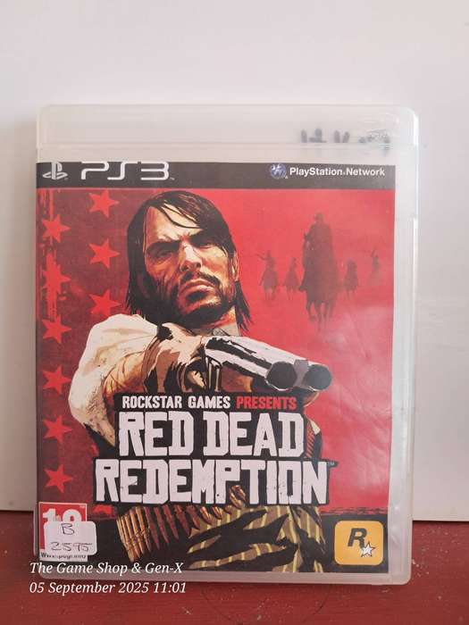 PS3 RED DEAD REDEMPTION - NO MANUAL/MAP