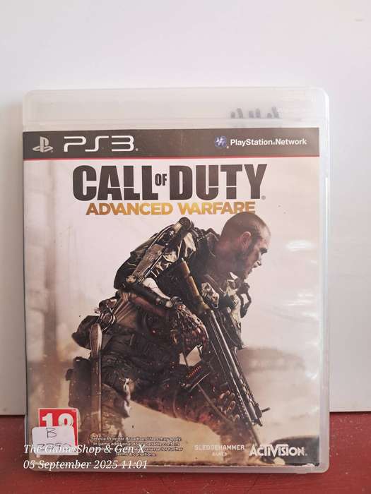 PS3 CALL OF DUTY : ADVANCED WARFARE + MANUAL