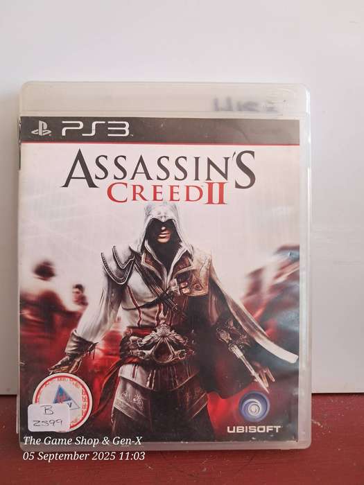 PS3 ASSASSINS CREED II + MANUAL