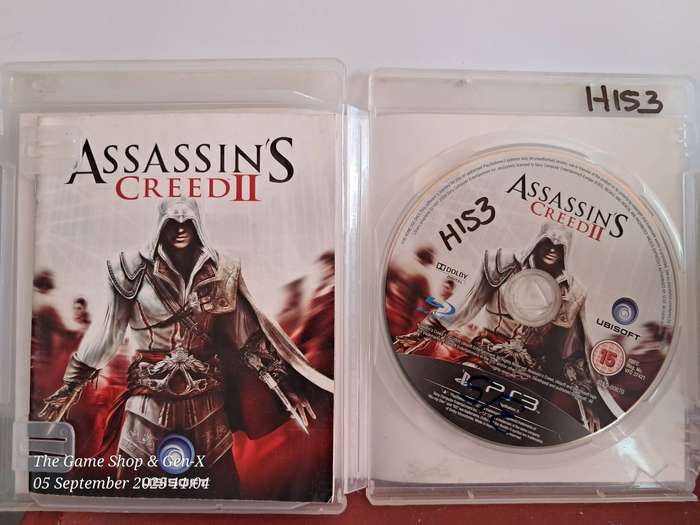 PS3 ASSASSINS CREED II + MANUAL