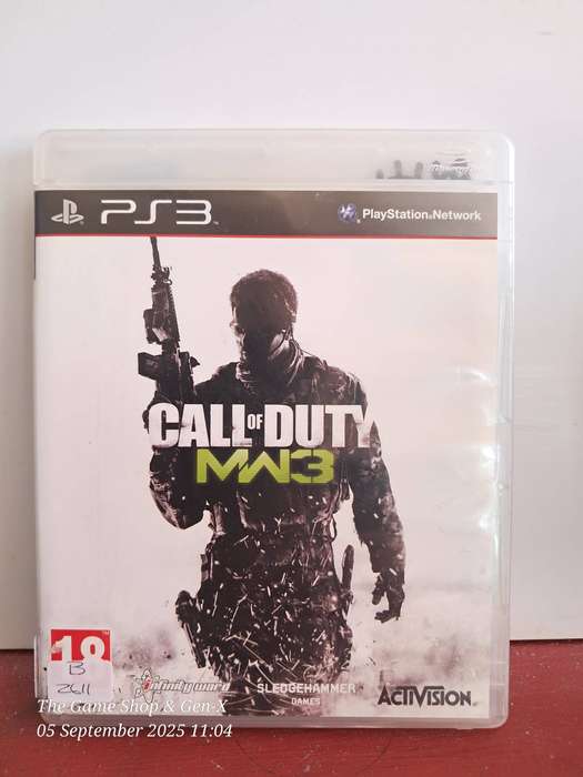 PS3 CALL OF DUTY : MODERN WARFRE 3 + MANUAL
