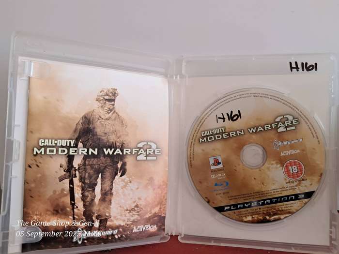 PS3 CALL OF DUTY : MODERN WARFARE 2