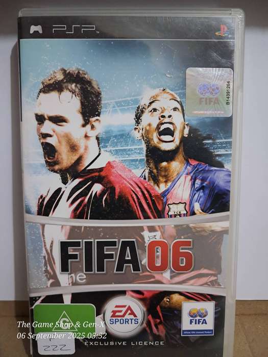 PSP FIFA 06 + MANUAL