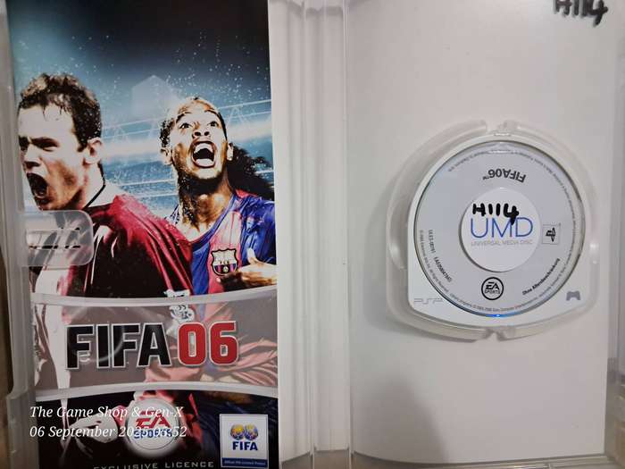 PSP FIFA 06 + MANUAL