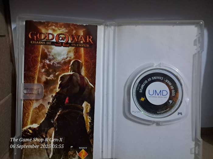 PSP GOD OF WAR : CHAINS OF OLYMPUS - CIB