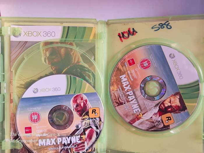 XBOX 360 MAX PAYNE 3 + MANUAL
