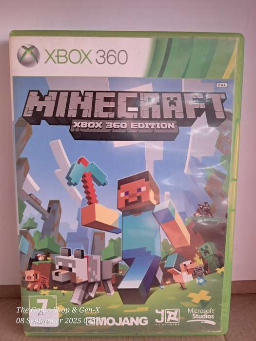 XBOX 360 MINECRAFT