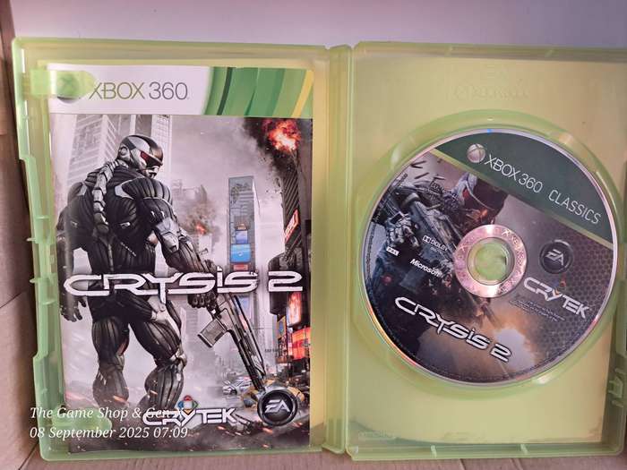 XBOX 360 CRYSIS 2 - CIB