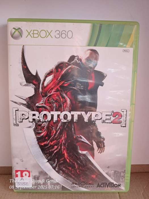 XBOX 360 PROTOTYPE 2 - NO MANUAL