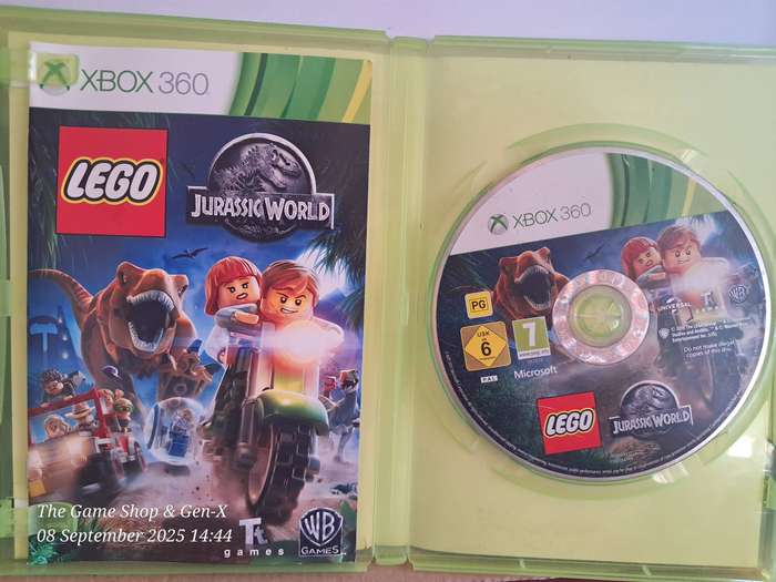 XBOX 360 LEGO JURASSIC WORLD - CIB