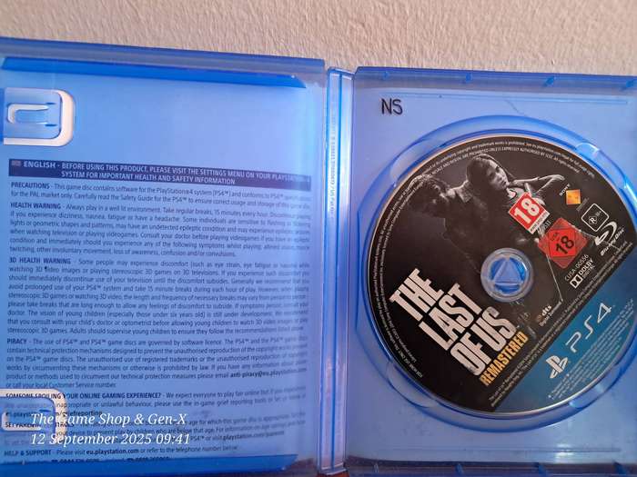 PS4 THE LAST OF US : REMASTERED