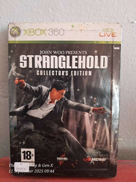 XBOX 360 JOHN WOO'S STRANGLEHOLD (COLLECTORS EDITION) + MANUAL