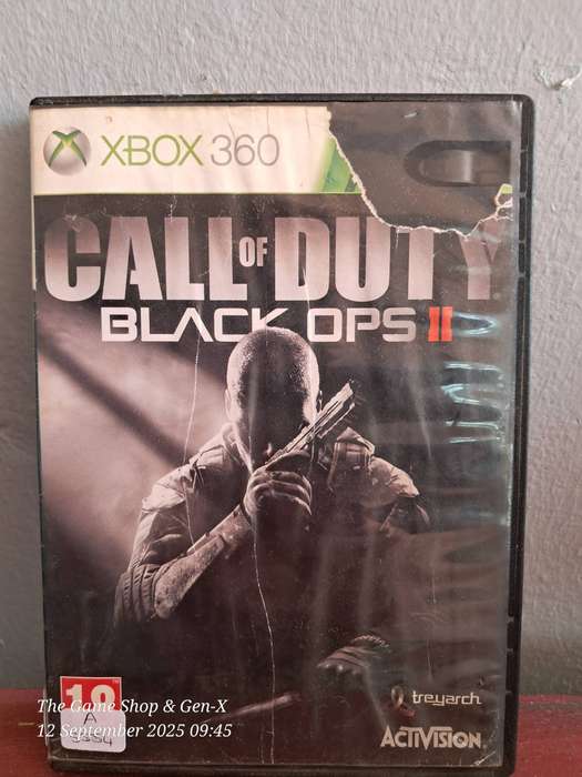 XBOX 360 CALL OF DUTY : BLACK OPS 2 - NO MANUAL (DAMAGED ARTWORK)