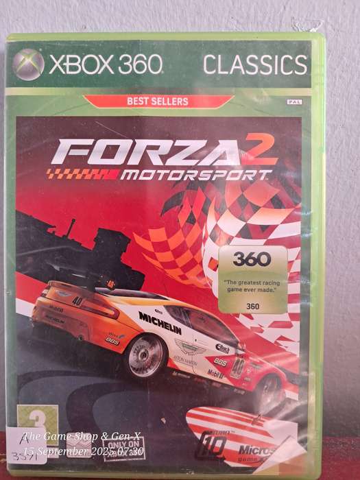 XBOX 360 FORZA MOTORSPORT 2 + MANUAL