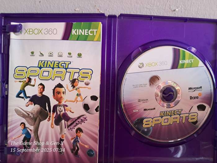 XBOX 360 KINECT SPORTS : SEASON 1 + MANUAL