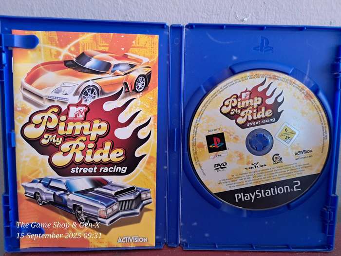 PS2 PIMP MY RIDE : STREET RACING + MANUAL