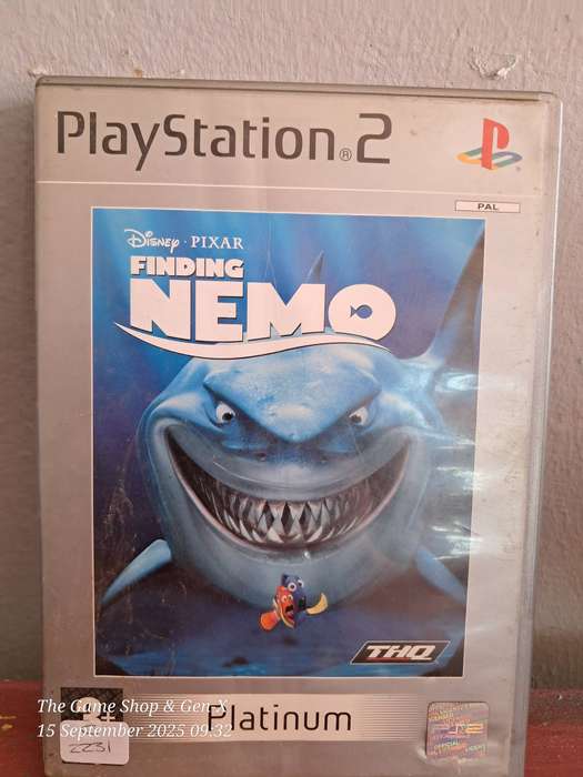 PS2 FINDING NEMO (PLATINUM) - NO MANUAL