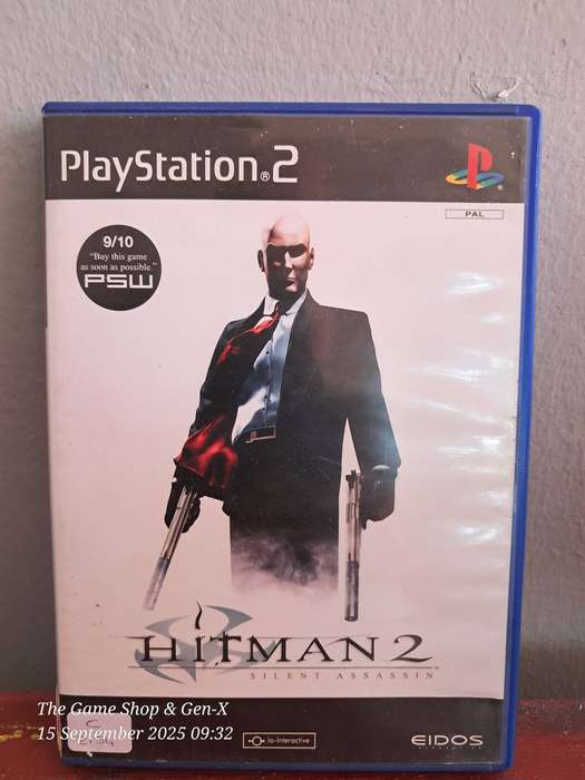 PS2 HITMAN 2 SILENT ASSASSIN + MANUAL
