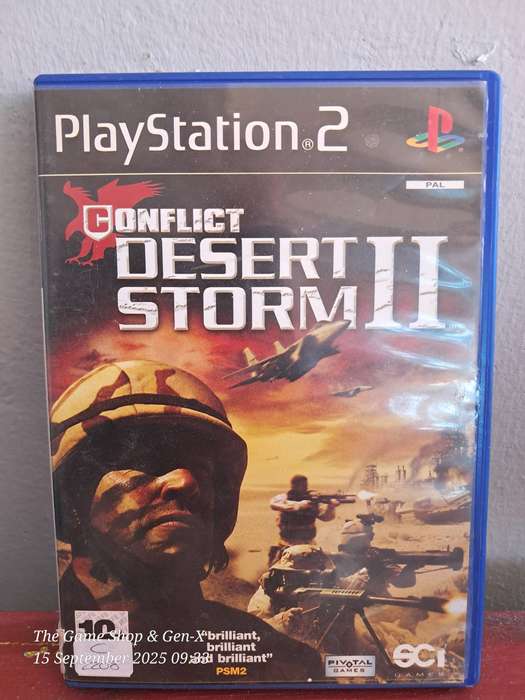PS2 Conflict Desert Storm II - CIB