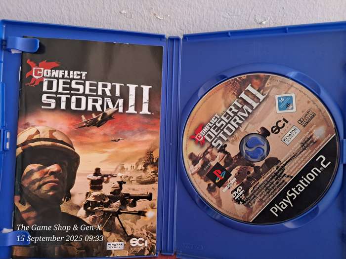 PS2 Conflict Desert Storm II - CIB