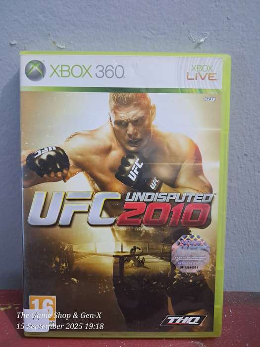 XBOX 360 UFC UNDISPUTED 2010 - NO MANUAL