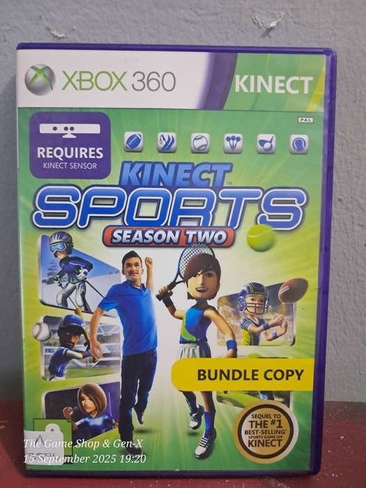 XBOX 360 KINECT SPORTS SEASON 2 - NO MANUAL