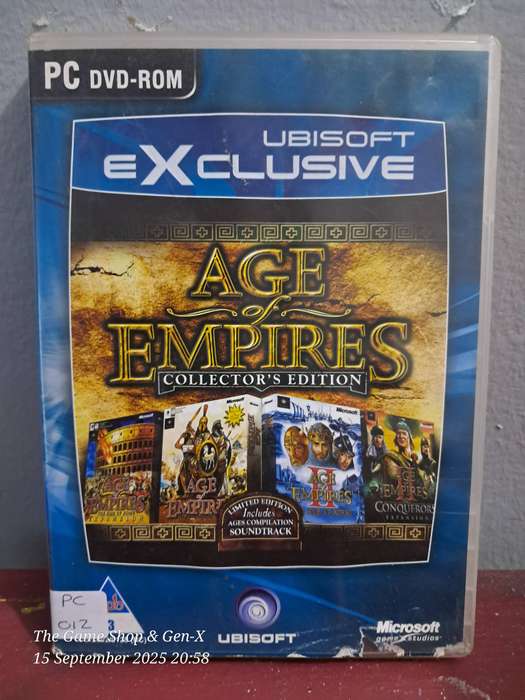 PC AGE OF EMPIRES : COLLECTOTS EDITION