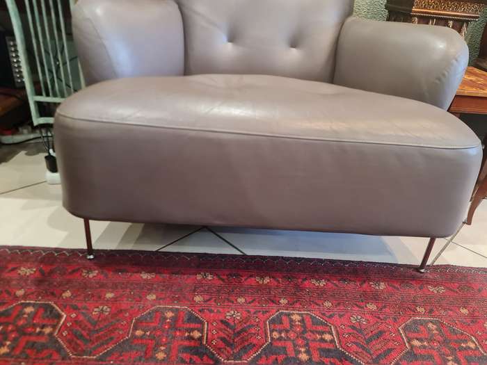 Ligne-Roset Okura Vintage Leather Armchair