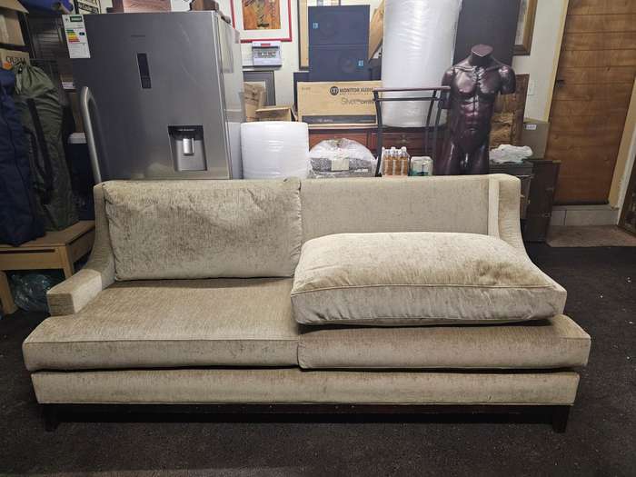 3 Seater Fabric Upholstered Sofa