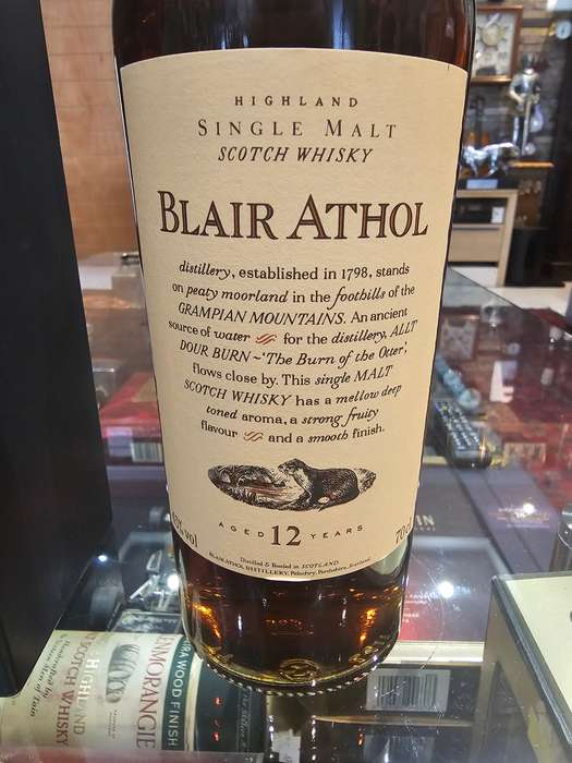 Blair Athol 12 Year Old Fauna Flora Whisky