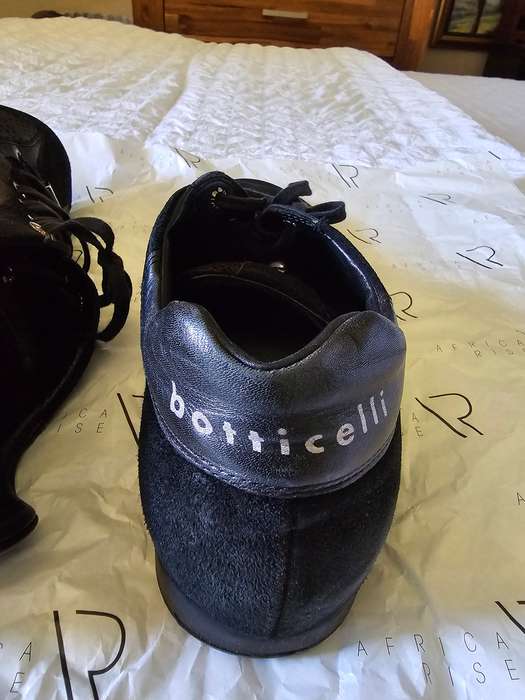 Roberto Botticelli Limited Leather and Suede Sneakers