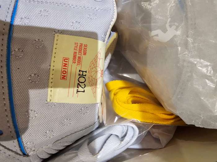 Air Jordan 2 UNION LA Grey Fog Sneakers